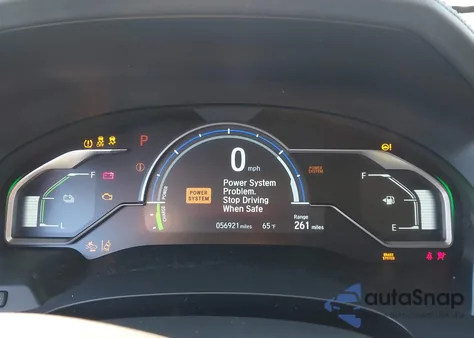 2018 Honda Clarity Plug-In Hybrid Touring z USA, uszkodzony, nr VIN JHMZC5F31JC006093